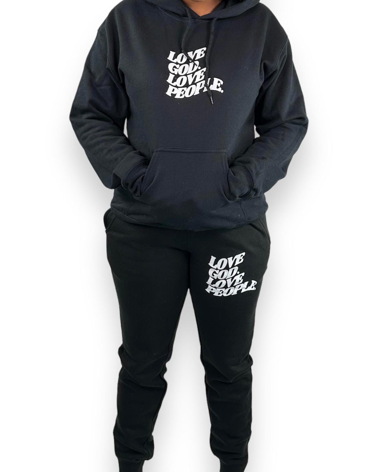 Love God. Love People - Sweat Suit Set