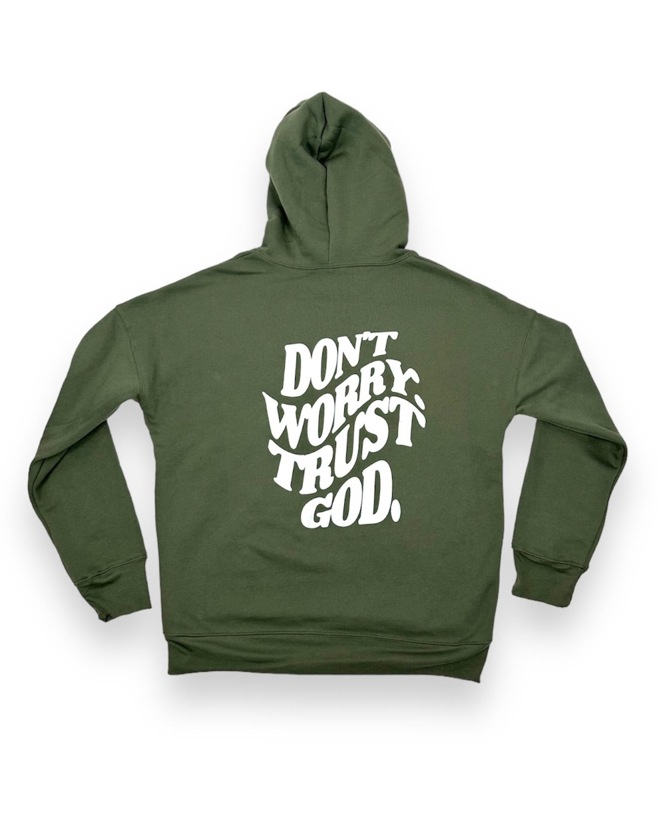 Don't Worry - Olive Sweat Suit / Shorts