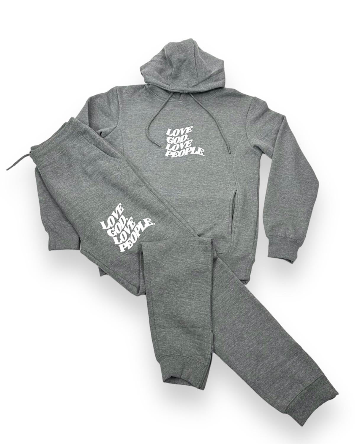 Love God. Love People - Sweat Suit Set