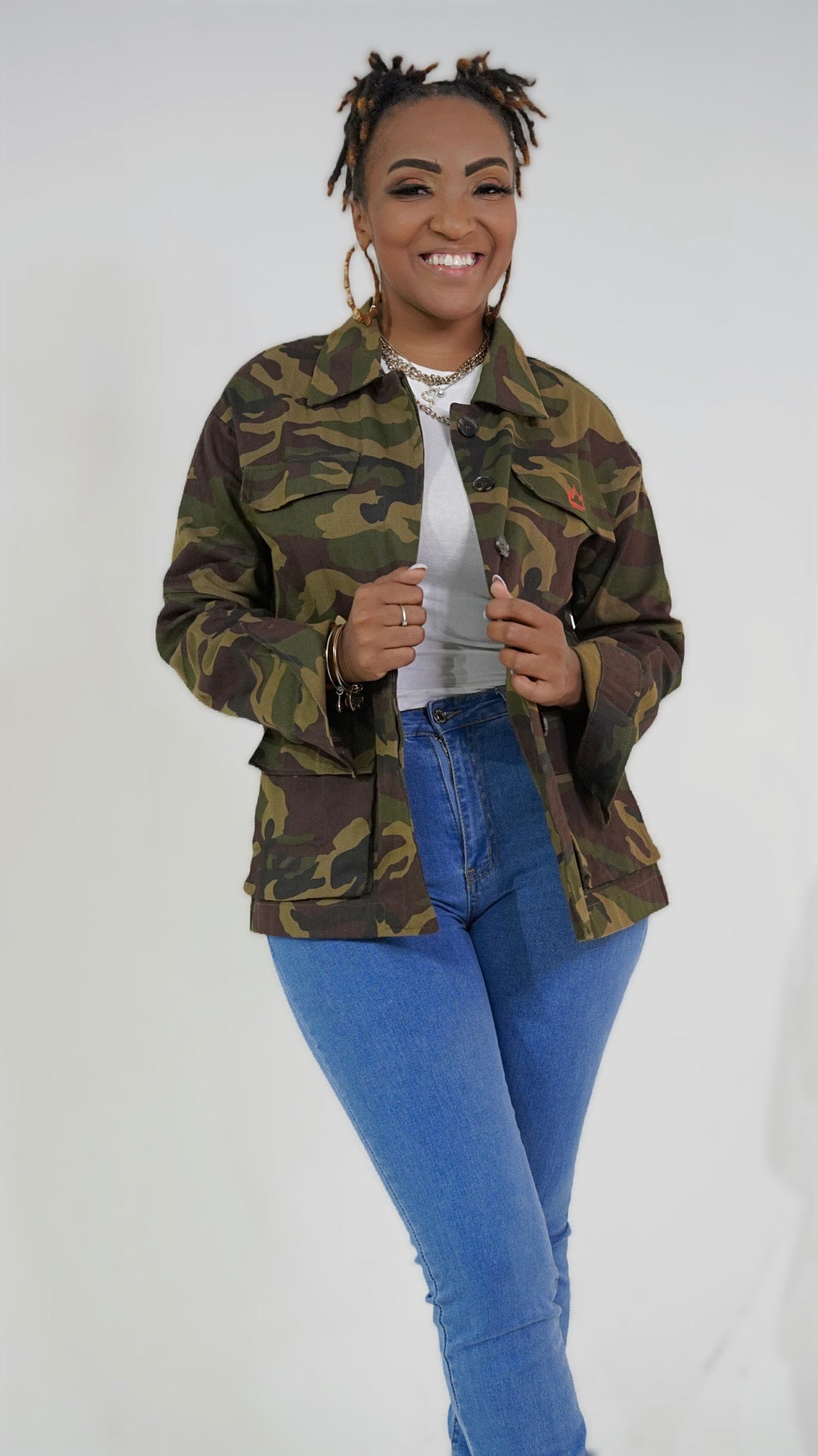 Camo Canvas Jacket