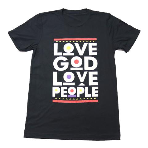 Love God 90's Tee - Black